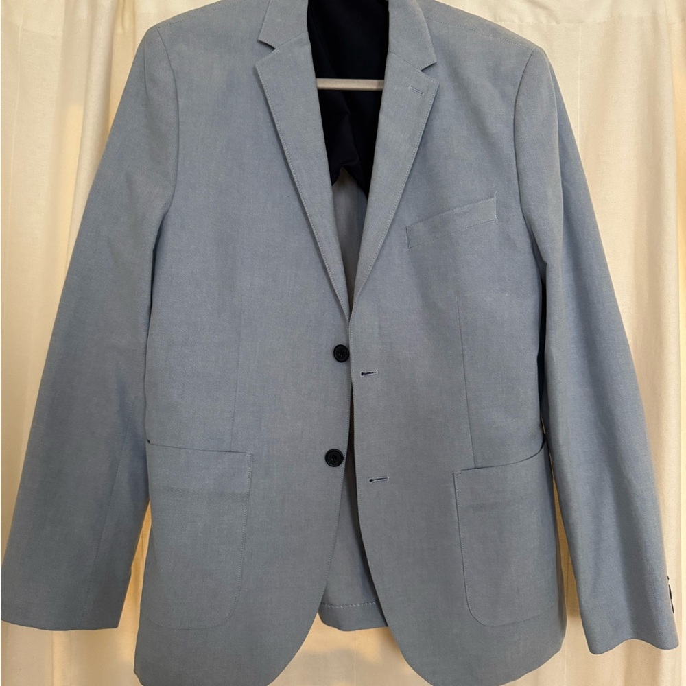 H&M Blue Sport Coat Modern Fit